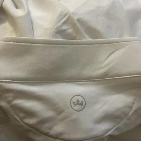 Peter Millar Men's White Perth Frondescence Performance Q-Zip Pullover NWT $135 - Picture 4 of 9